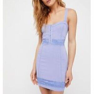 Free People Lace Me Up Bodycon dress